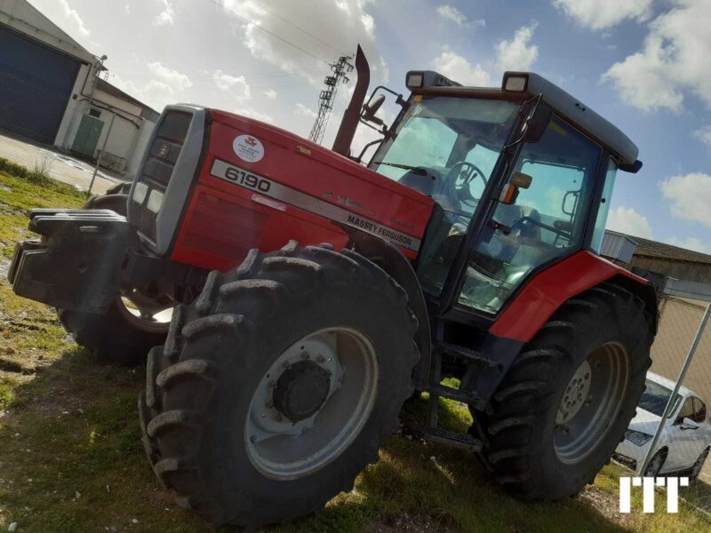 Tracteur agricole Massey Ferguson 6190 en vente sur ITT1878